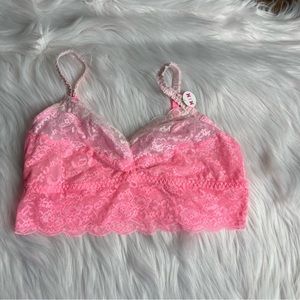 Victoria's Secret PINK Pink Ombre Bralette size Medium